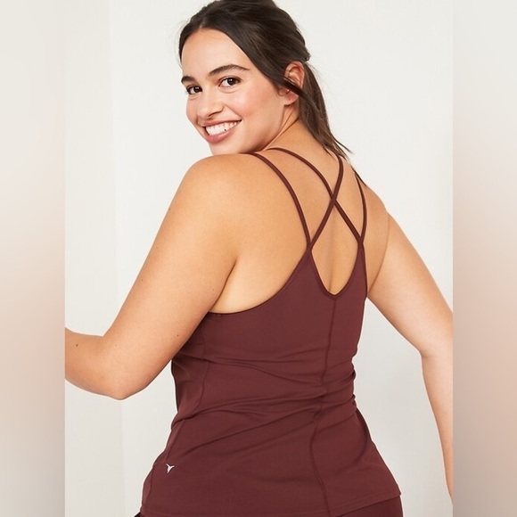 NWOT! Grand Canyon Strappy PowerSoft Shelf-Bra Tank Top - Size Small 🤎 - Picture 3 of 5